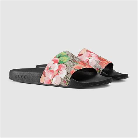 bloom slides gucci|pink gucci slides nordstrom.